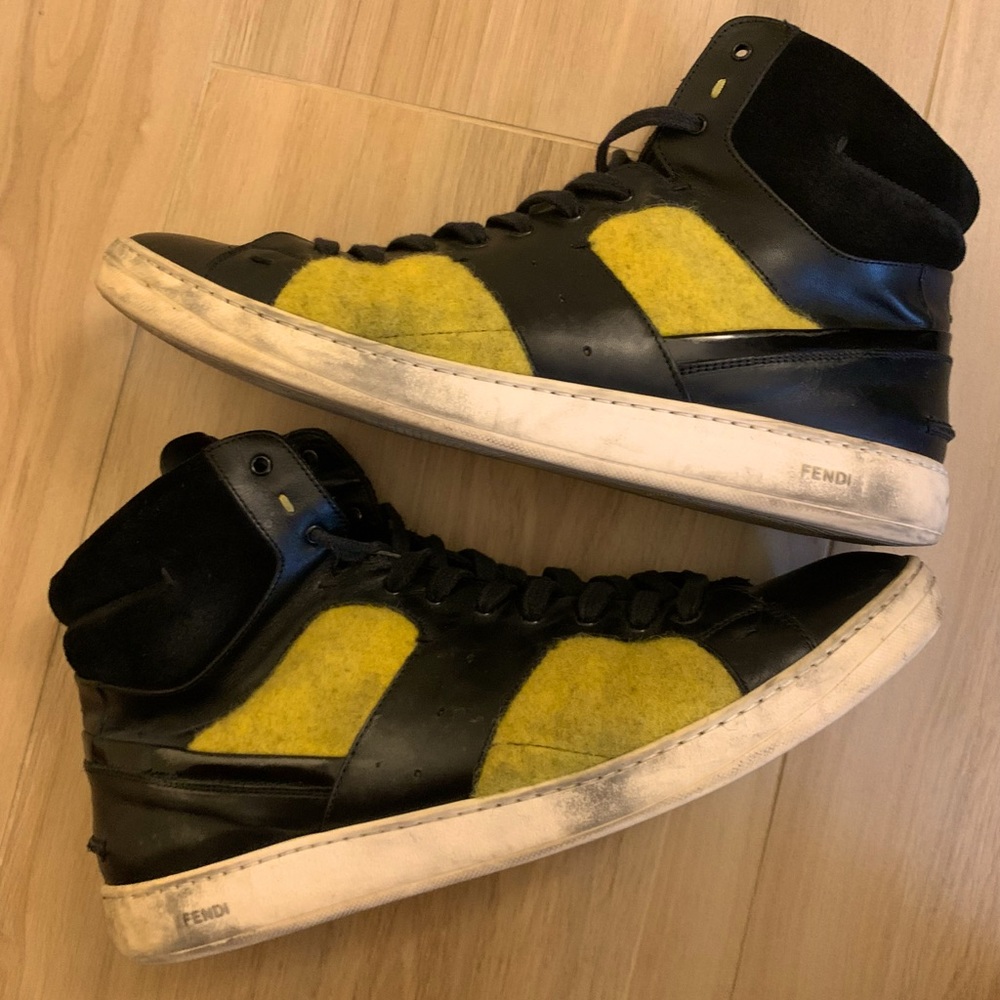 Fendi High Top Sneakers
